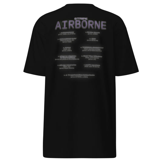 AIRBORNE (stripe is airborne) 100% Cotton